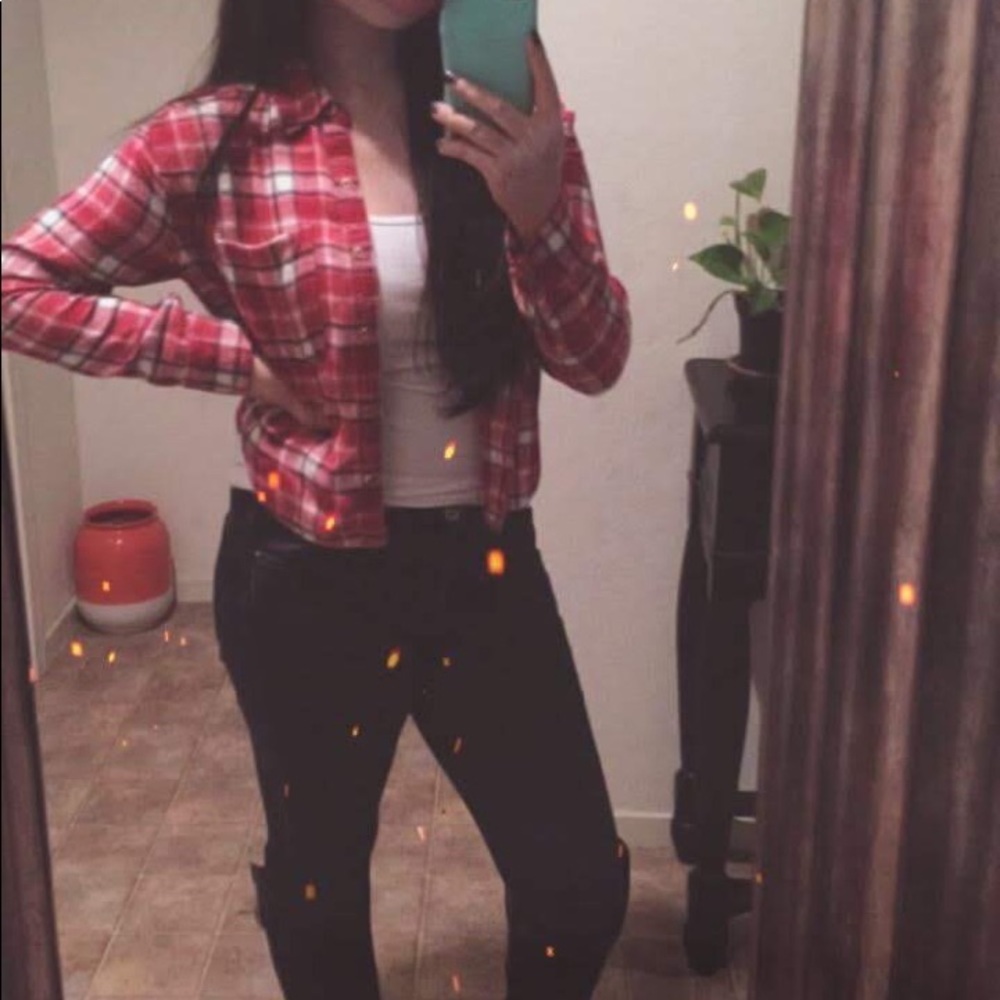Forever 21 Red Plaid Flannel